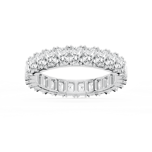 Zora Round Lab Grown Diamond Single Shared Prong Eternity Band