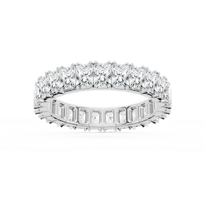 Morgan Radiant Lab Grown Diamond Classic Four Prong Eternity Band