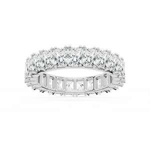 Zora Round Lab Grown Diamond Single Shared Prong Eternity Band