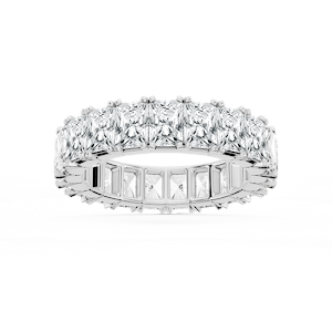 Zora Round Lab Grown Diamond Single Shared Prong Eternity Band
