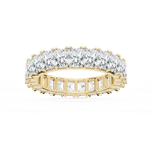 Zora Round Lab Grown Diamond Single Shared Prong Eternity Band