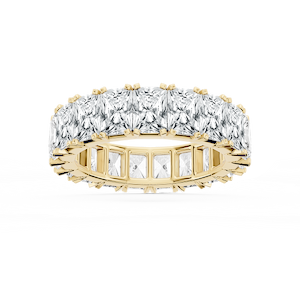 Zora Round Lab Grown Diamond Single Shared Prong Eternity Band