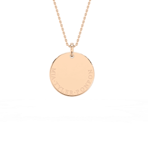 Multi-Name Disc Pendant - 16 or 18 Inches