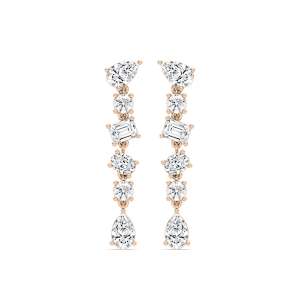 1 ⁴⁄₅ ctw Multi Shape Lab Grown Diamond Dangle Earrings