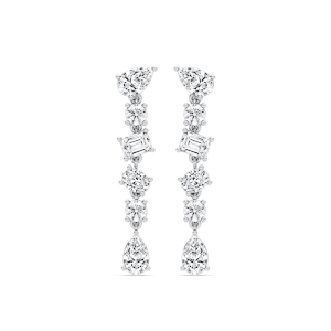 1 ⁴⁄₅ ctw Multi Shape Lab Grown Diamond Dangle Earrings
