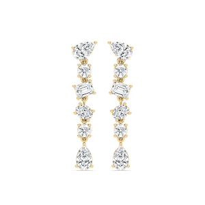 1 ⁴⁄₅ ctw Multi Shape Lab Grown Diamond Dangle Earrings