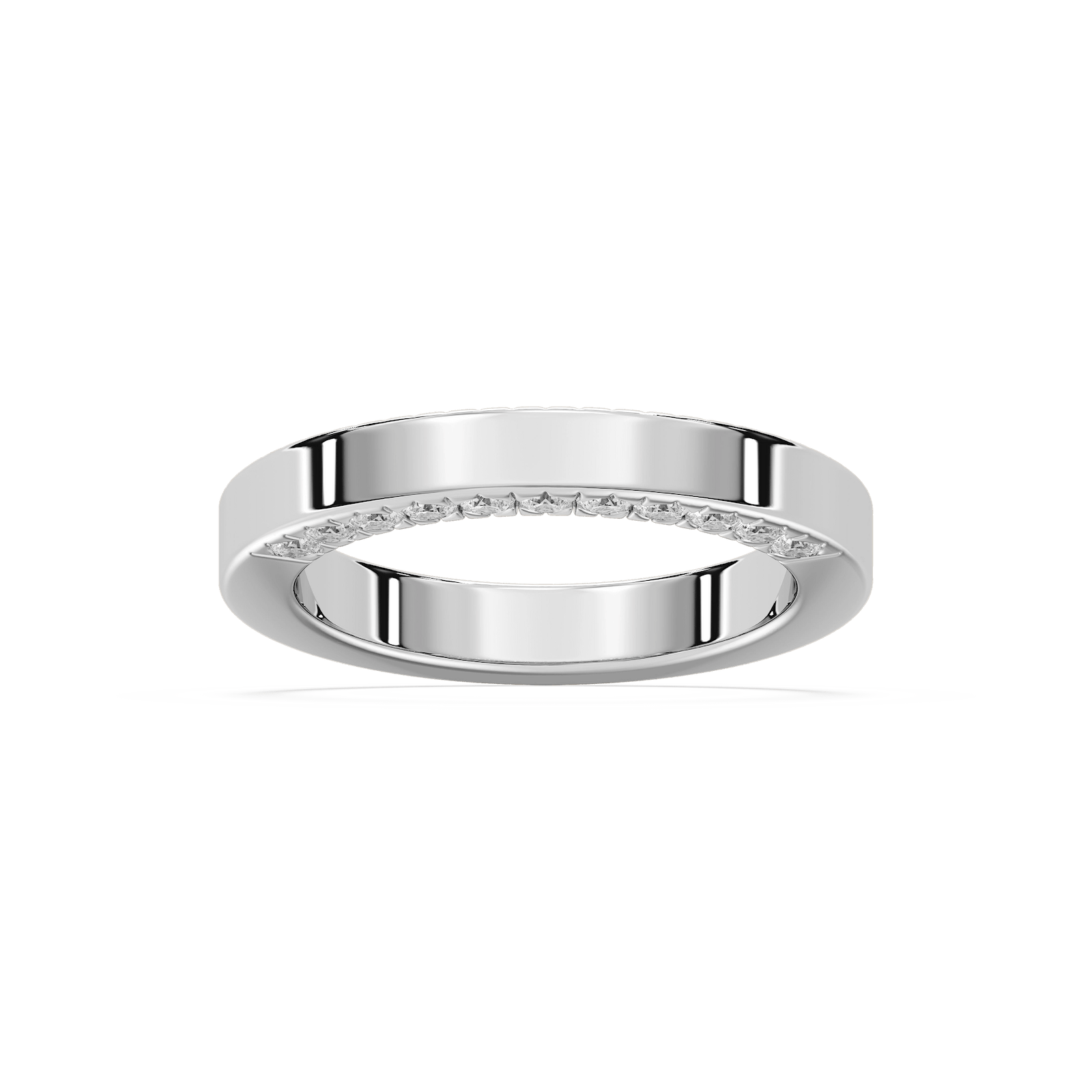 Myah Wedding Band in Rose Gold