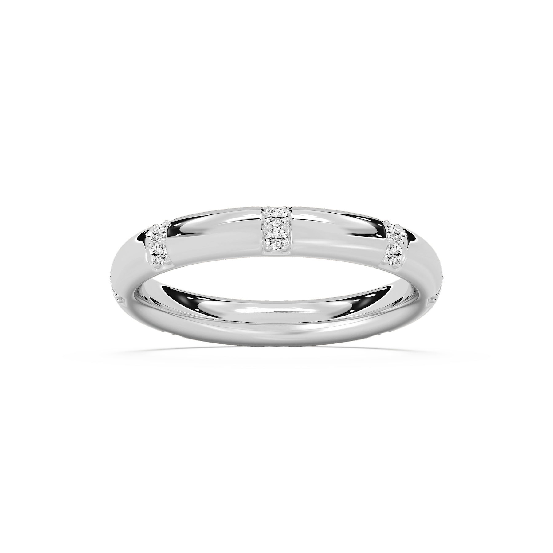 Noah Eternity Band in Rose Gold