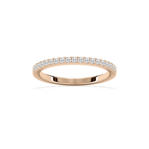 Khloe 1/3 ctw Round Lab Grown Diamond W Prong Wedding Band