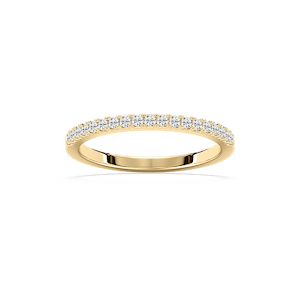 Khloe 1/3 ctw Round Lab Grown Diamond W Prong Wedding Band