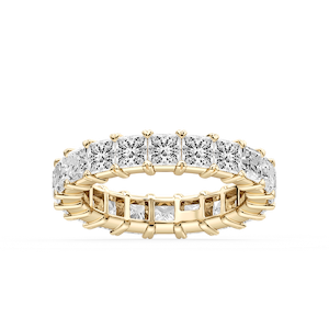 Ocean Princess Lab Grown Diamond Shared V-Prong Eternity Band
