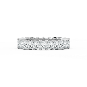 Hadassah Radiant Lab Grown Diamond Shared Prong Eternity Band