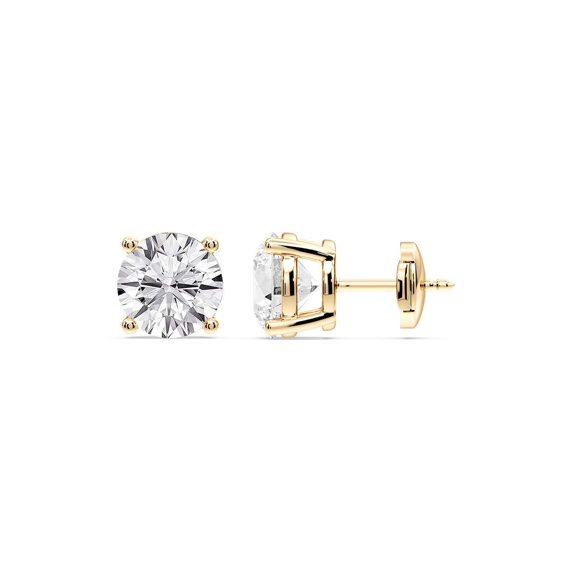 4 ctw Classic Four Prong Studs