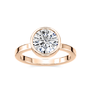 Rustic Satin Finish Petite Artisan Ring