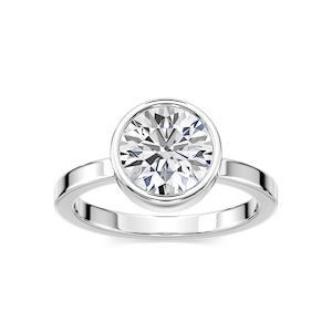 Rustic Satin Finish Petite Artisan Ring