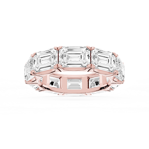 Shiloh Oval Lab Grown Diamond East West Eternity Band