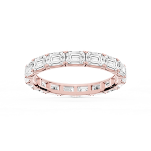 Shiloh Oval Lab Grown Diamond East West Eternity Band