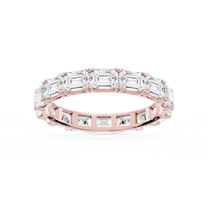 Shiloh Oval Lab Grown Diamond East West Eternity Band