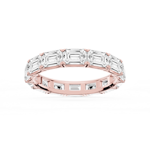 Shiloh Oval Lab Grown Diamond East West Eternity Band