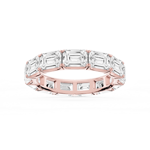 Shiloh Oval Lab Grown Diamond East West Eternity Band