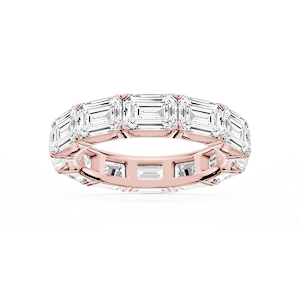 Shiloh Oval Lab Grown Diamond East West Eternity Band