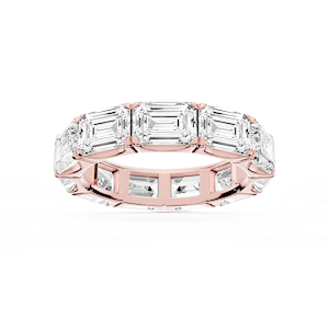 Shiloh Oval Lab Grown Diamond East West Eternity Band