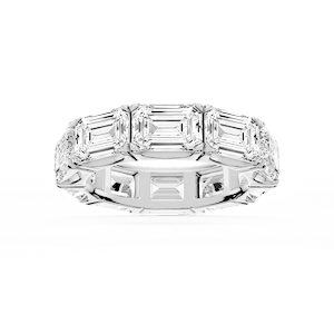 Shiloh Oval Lab Grown Diamond East West Eternity Band