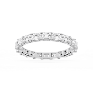 Shiloh Oval Lab Grown Diamond East West Eternity Band