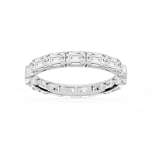 Shiloh Oval Lab Grown Diamond East West Eternity Band