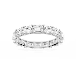 Shiloh Oval Lab Grown Diamond East West Eternity Band