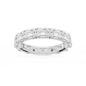 Shiloh Oval Lab Grown Diamond East West Eternity Band