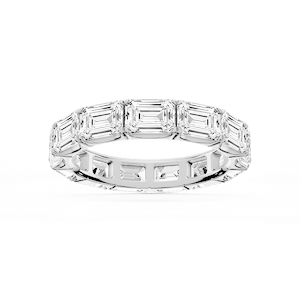 Shiloh Oval Lab Grown Diamond East West Eternity Band