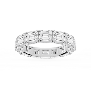 Shiloh Oval Lab Grown Diamond East West Eternity Band