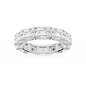 Shiloh Oval Lab Grown Diamond East West Eternity Band