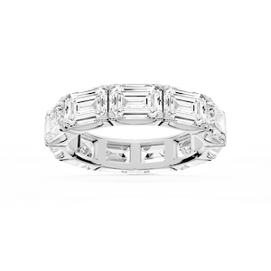 Shiloh Oval Lab Grown Diamond East West Eternity Band