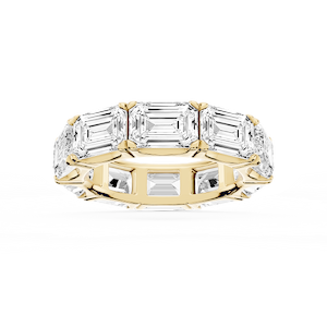 Shiloh Oval Lab Grown Diamond East West Eternity Band
