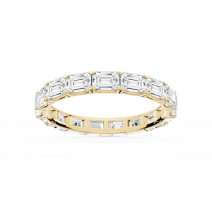Shiloh Oval Lab Grown Diamond East West Eternity Band