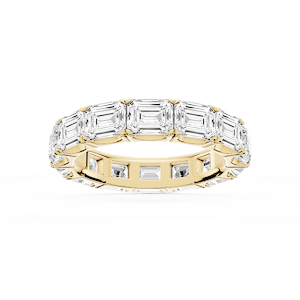 Shiloh Oval Lab Grown Diamond East West Eternity Band