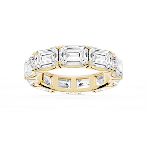 Shiloh Oval Lab Grown Diamond East West Eternity Band
