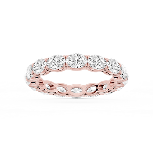 Shiloh Oval Lab Grown Diamond East West Eternity Band