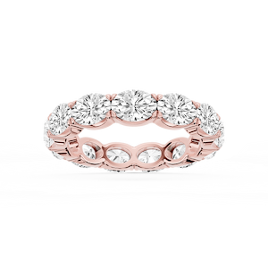 Shiloh Oval Lab Grown Diamond East West Eternity Band