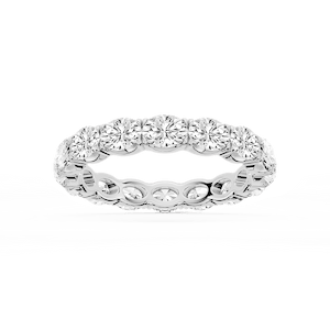 Shiloh Oval Lab Grown Diamond East West Eternity Band