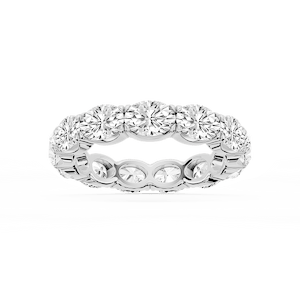 Shiloh Oval Lab Grown Diamond East West Eternity Band