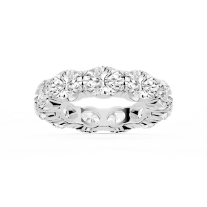 Shiloh Oval Lab Grown Diamond East West Eternity Band