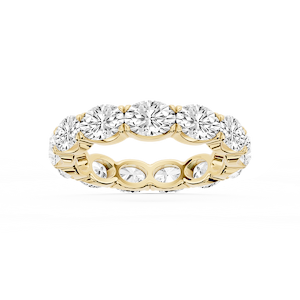 Shiloh Oval Lab Grown Diamond East West Eternity Band