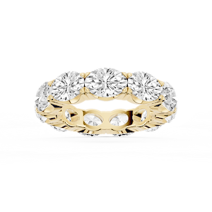 Shiloh Oval Lab Grown Diamond East West Eternity Band