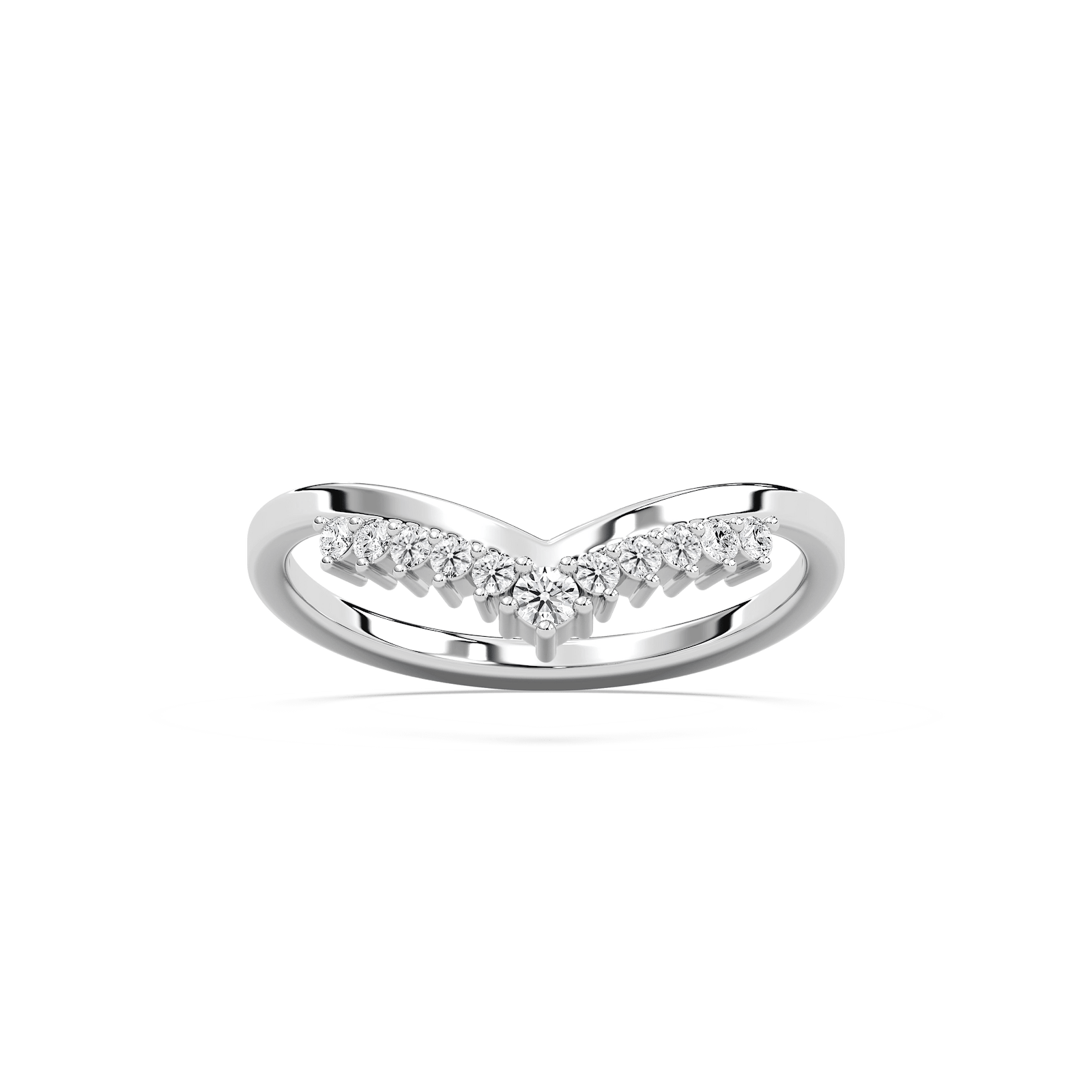Tayler Wedding Band in Rose Gold
