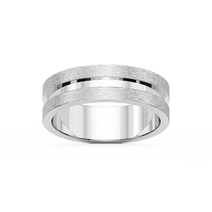 Thorn 6.00mm Groove Plain Metal Band