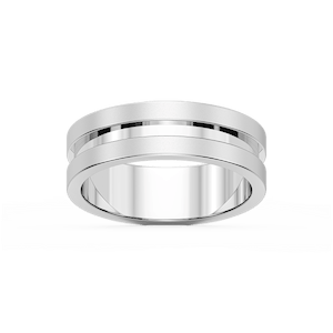 Thorn 6.00mm Groove Plain Metal Band