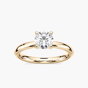Lauren Lab Grown Diamond Traditional Four Prong Solitaire Engagement Ring